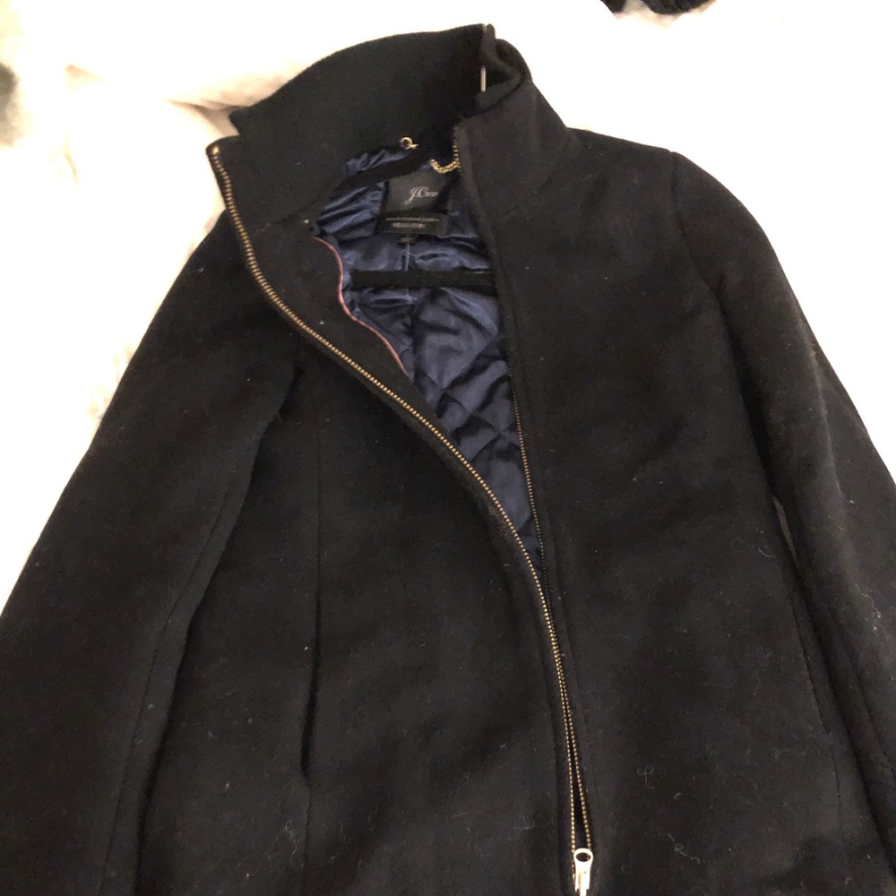 J.Crew lodge coat in Italian stadium cloth wool